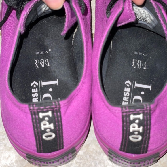 Converse Women's Bold Violet Sneakers - Picture 7 of 14